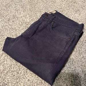 J. Crew Men’s 484 Slim Fit 5 Pocket stretch Dyed Denim in Indigo New Without Tag